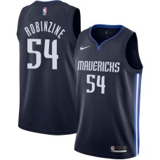 Dallas Mavericks #54 Bill Robinzine Jersey -Navy