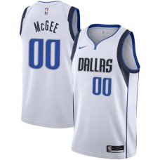 Dallas Mavericks #00 JaVale McGee Jersey -White