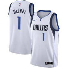 Dallas Mavericks #1 Rodney McCray Jersey -White