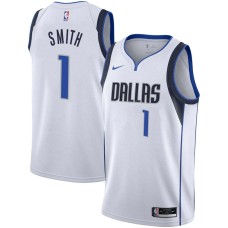 Dallas Mavericks #1 Stevin Smith Jersey -White