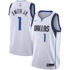 Dallas Mavericks #1 Dennis Smith Jr Jersey -White