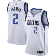 Dallas Mavericks #2 Isaiah Thomas Jersey -White