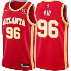 Atlanta Hawks #96 Don Ray Jersey -Torch Red