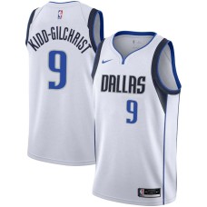 Dallas Mavericks #9 Michael Kidd-Gilchrist Jersey -White