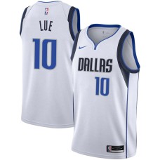 Dallas Mavericks #10 Tyronn Lue Jersey -White