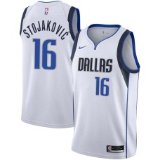 Dallas Mavericks #16 Peja Stojakovic Jersey -White