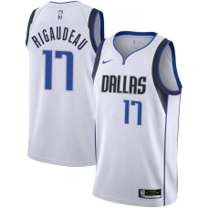 Dallas Mavericks #17 Antoine Rigaudeau Jersey -White