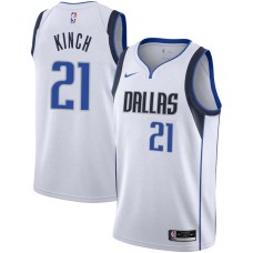 Dallas Mavericks #21 Chad Kinch Jersey -White