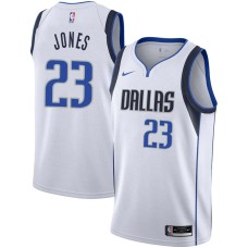 Dallas Mavericks #23 Carlik Jones Jersey -White