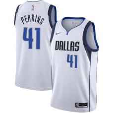 Dallas Mavericks #41 Sam Perkins Jersey -White