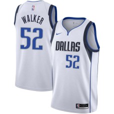 Dallas Mavericks #52 Samaki Walker Jersey -White