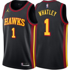 Atlanta Hawks #1 Ennis Whatley Jersey -Black