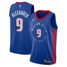 Detroit Pistons #9 Victor Alexander Jersey -MOTOR CITY DETROIT. MICHIGAN 2020-2021 City