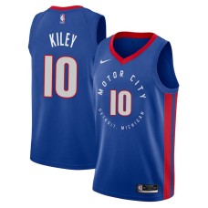 Detroit Pistons #10 Jack Kiley Jersey -MOTOR CITY DETROIT. MICHIGAN 2020-2021 City