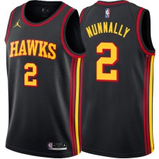 Atlanta Hawks #2 James Nunnally Jersey -Black