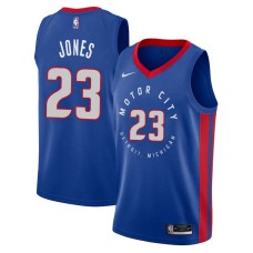 Detroit Pistons #23 Charles Jones Jersey -MOTOR CITY DETROIT. MICHIGAN 2020-2021 City