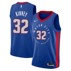 Detroit Pistons #32 Bob Kinney Jersey -MOTOR CITY DETROIT. MICHIGAN 2020-2021 City