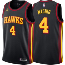 Atlanta Hawks #4 Al Masino Jersey -Black