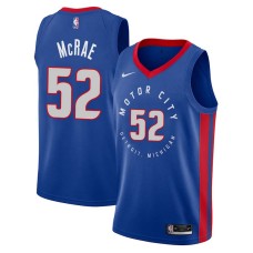 Detroit Pistons #52 Jordan McRae Jersey -MOTOR CITY DETROIT. MICHIGAN 2020-2021 City