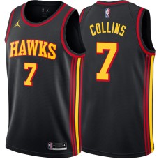 Atlanta Hawks #7 Don Collins Jersey -Black