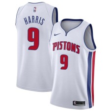 Detroit Pistons #9 Bob Harris Jersey -White