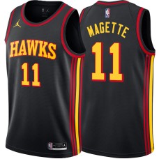 Atlanta Hawks #11 Josh Magette Jersey -Black