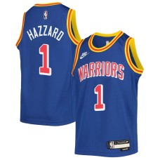 Golden State Warriors #1 Walt Hazzard Jersey -Blue Classic