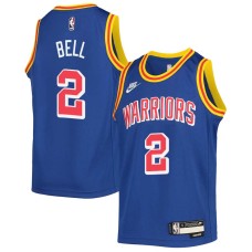 Golden State Warriors #2 Jordan Bell Jersey -Blue Classic