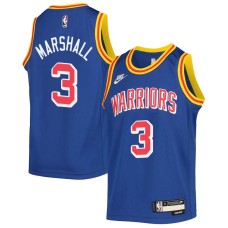 Golden State Warriors #3 Donyell Marshall Jersey -Blue Classic