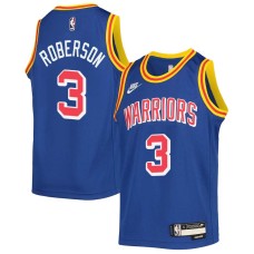 Golden State Warriors #3 Anthony Roberson Jersey -Blue Classic