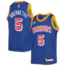 Golden State Warriors #5 Tom Abernethy Jersey -Blue Classic