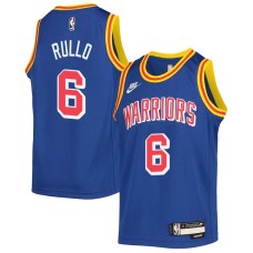 Golden State Warriors #6 Jerry Rullo Jersey -Blue Classic