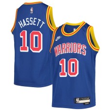 Golden State Warriors #10 Joe Hassett Jersey -Blue Classic