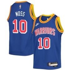 Golden State Warriors #10 Perry Moss Jersey -Blue Classic