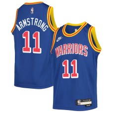 Golden State Warriors #11 BJ Armstrong Jersey -Blue Classic