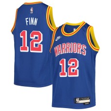 Golden State Warriors #12 Danny Finn Jersey -Blue Classic