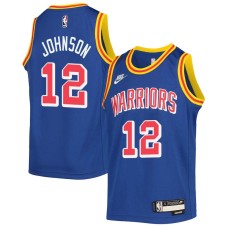 Golden State Warriors #12 Andy Johnson Jersey -Blue Classic