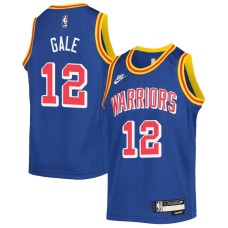 Golden State Warriors #12 Mike Gale Jersey -Blue Classic