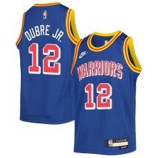 Golden State Warriors #12 Kelly Oubre Jr Jersey -Blue Classic