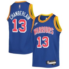 Golden State Warriors #13 Wilt Chamberlain Jersey -Blue Classic