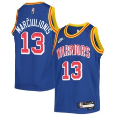 Golden State Warriors #13 Sarunas Marciulionis Jersey -Blue Classic