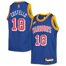 Golden State Warriors #18 Larry Costello Jersey -Blue Classic