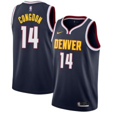 Denver Nuggets #14 Jeffrey Congdon Jersey -Navy