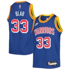 Golden State Warriors #33 Uwe Blab Jersey -Blue Classic