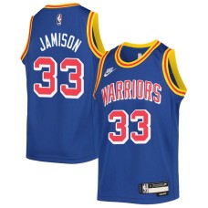 Golden State Warriors #33 Antawn Jamison Jersey -Blue Classic