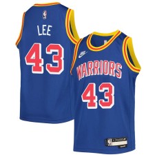 Golden State Warriors #43 Clyde Lee Jersey -Blue Classic