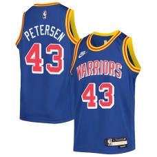 Golden State Warriors #43 Jim Petersen Jersey -Blue Classic