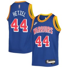 Golden State Warriors #44 Fred Hetzel Jersey -Blue Classic