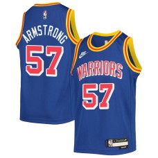 Golden State Warriors #57 Hilton Armstrong Jersey -Blue Classic