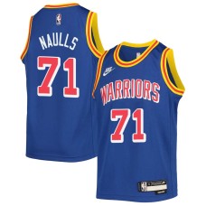 Golden State Warriors #71 Willie Naulls Jersey -Blue Classic